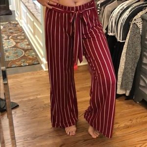 Wide leg pants